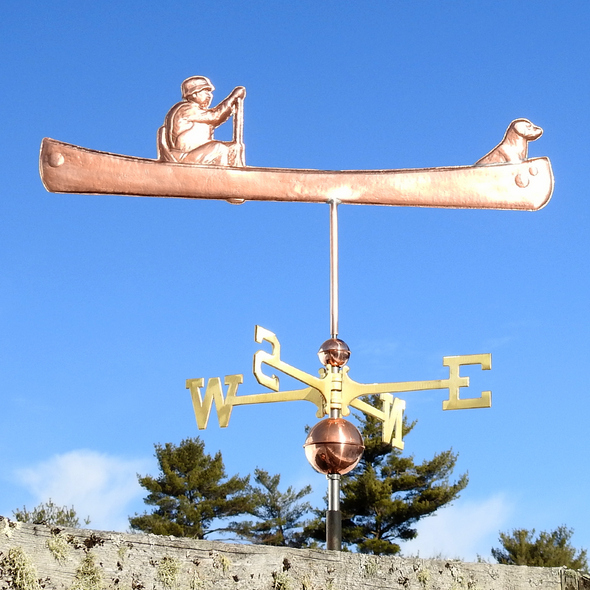 Canoe Weathervane