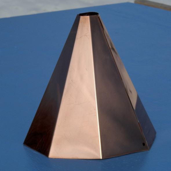 copper weathervane roof mount cover