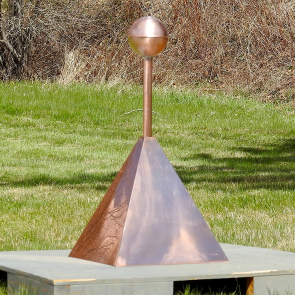 Little Sphere Finial with Roof Cap