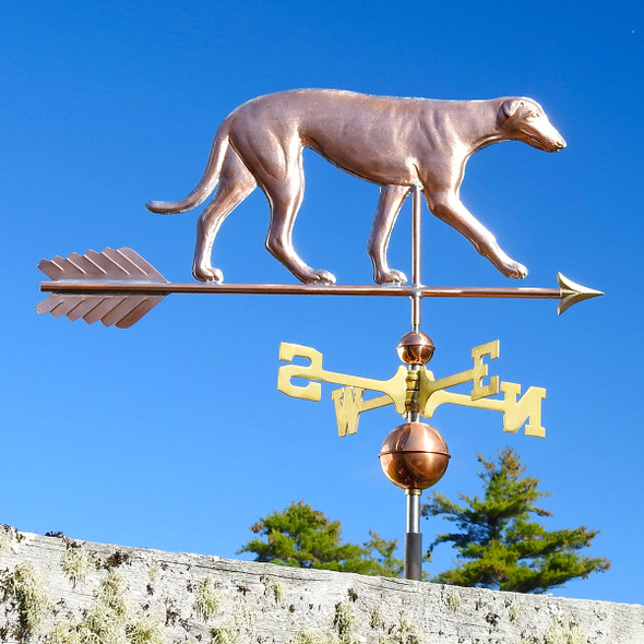 greyhound weathervane