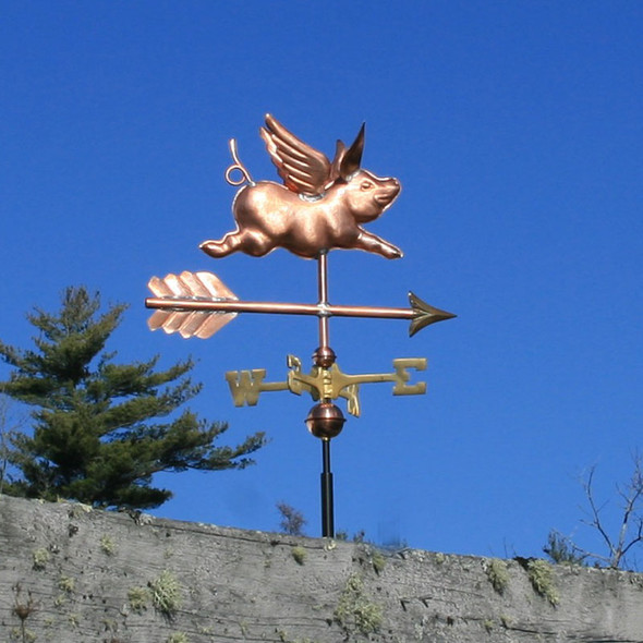 Flying Pig Weathervane