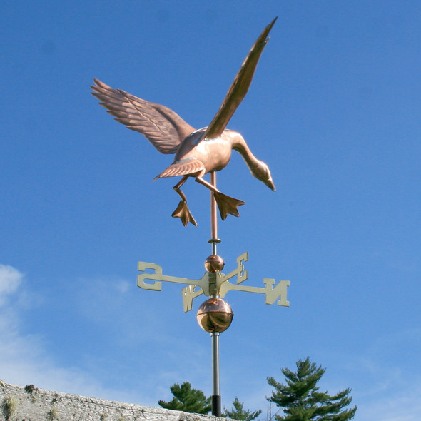 Landing Goose Weathervane