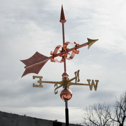Large Extravagant Arrow Weathervane