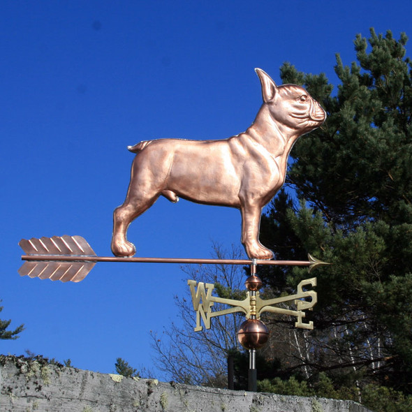 Large French Bulldog Weathervane