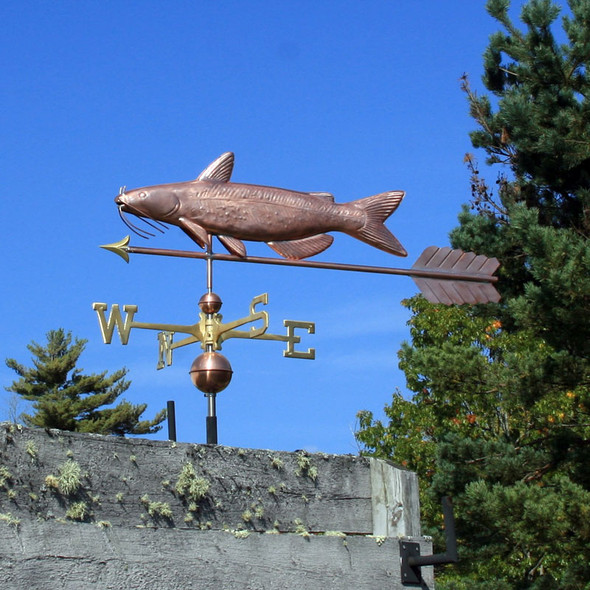 Large Catfish Weather vane