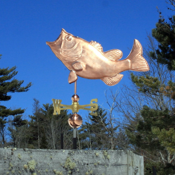 Largemouth Bass Weathervane