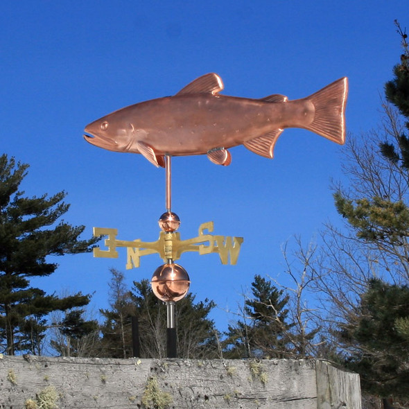 Brook Trout Weather vane