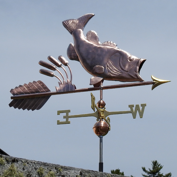 Bass Weather Vane