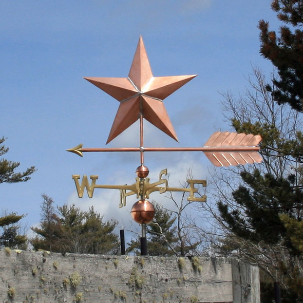 Large Star Weather vane