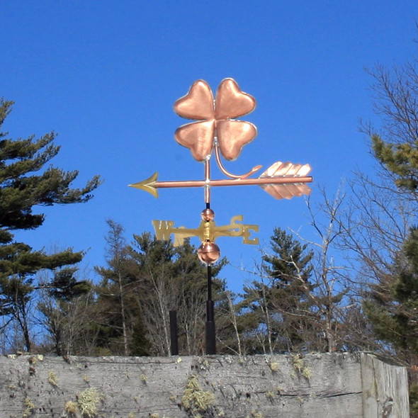 Four Leaf Clover Weather vane