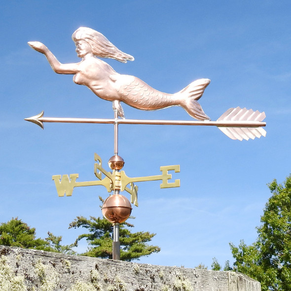 mermaid weathervane