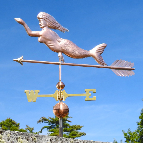 mermaid weathervane