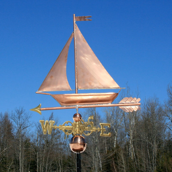 Sailboat Weathervane