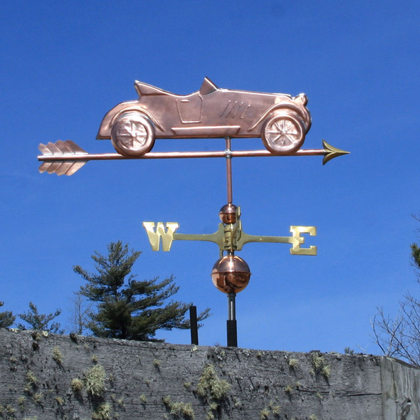 Copper Car Weather vane