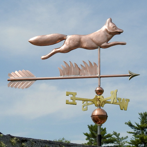 Running Fox Weather vane