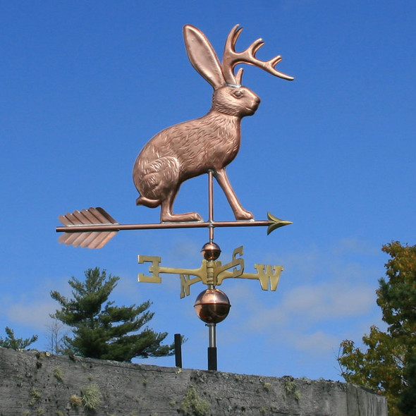 Jackalope Weathervane