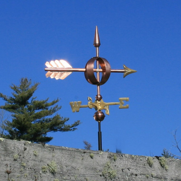 Arrow Sphere Weathervane