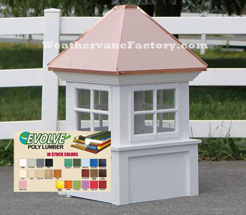 Danbury Maintenance Free PVC Color Cupola