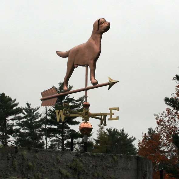 Large Labrador Weathervane