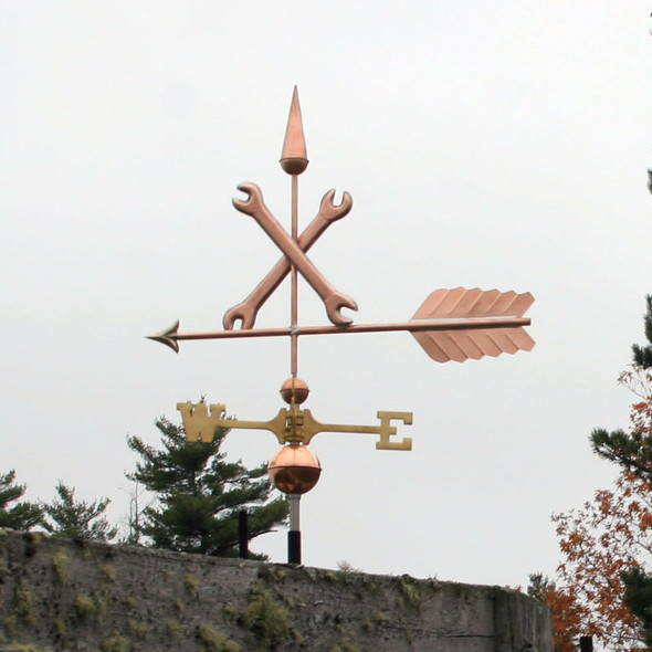Wrench Weather vane