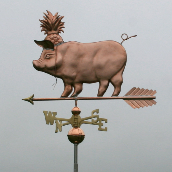 Hawaiian Pig Weather vane
