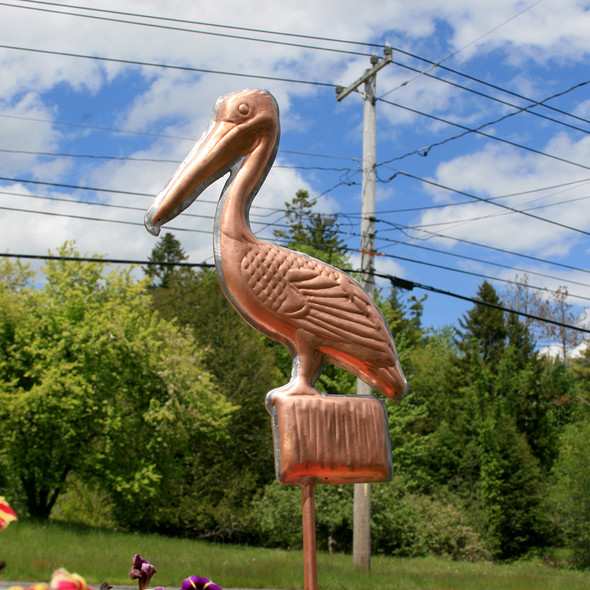 Pelican Garden Stake