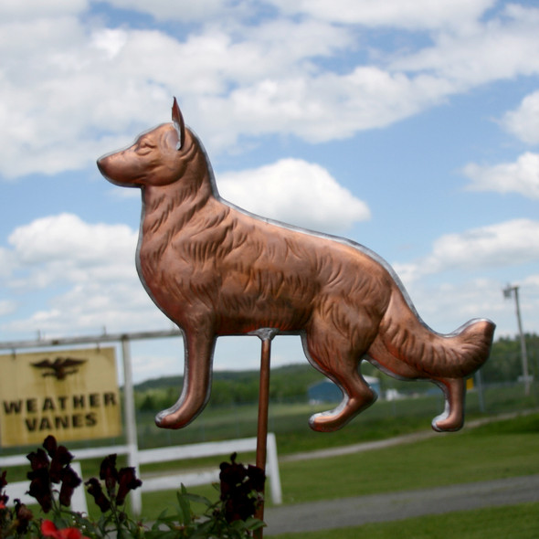 German Shepherd Garden Stake