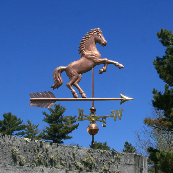 Rearing Horse Weathervane