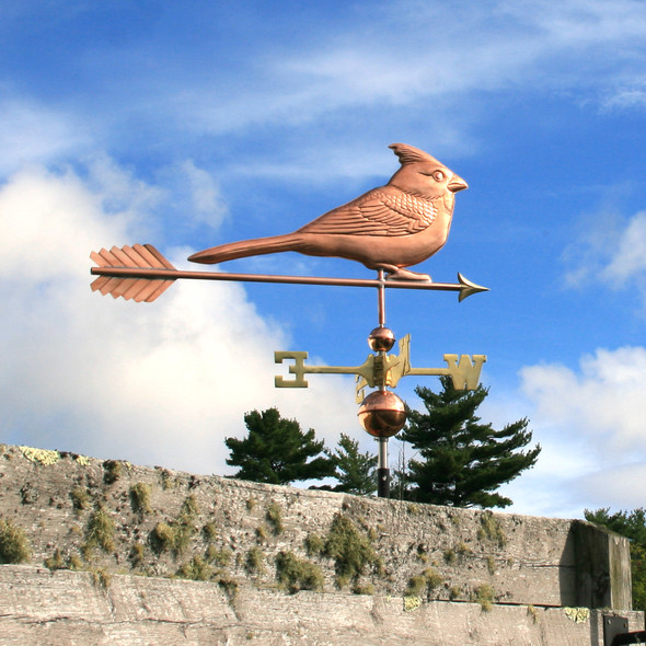 Cardinal Weathervane