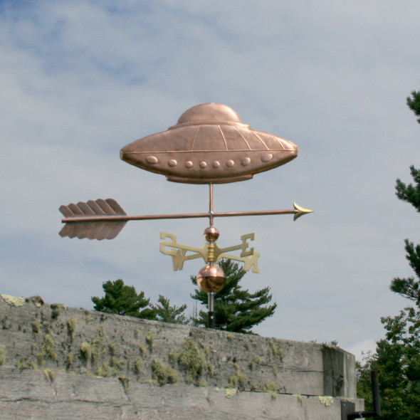 Spaceship Weathervane