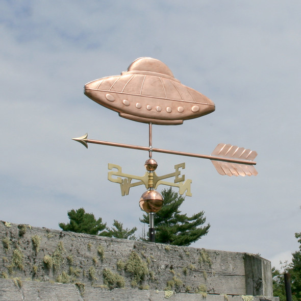Spaceship Weather vane