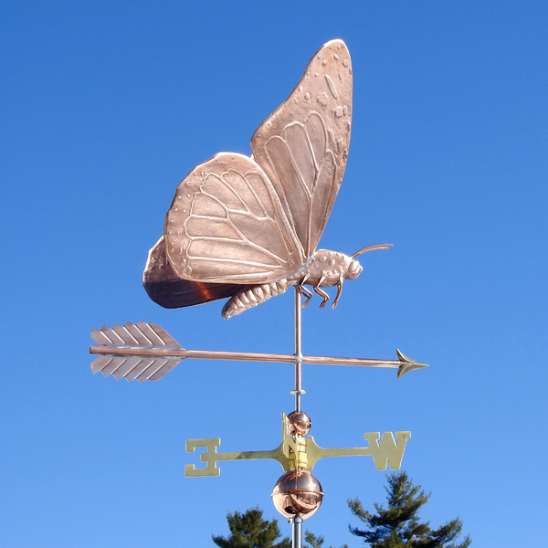 butterfly weather vane
