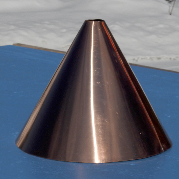 copper weathervane roof mount cover