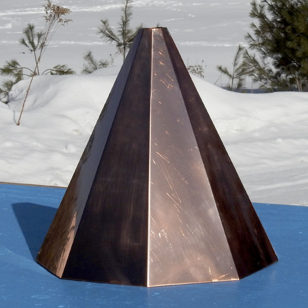 copper weathervane roof mount cover