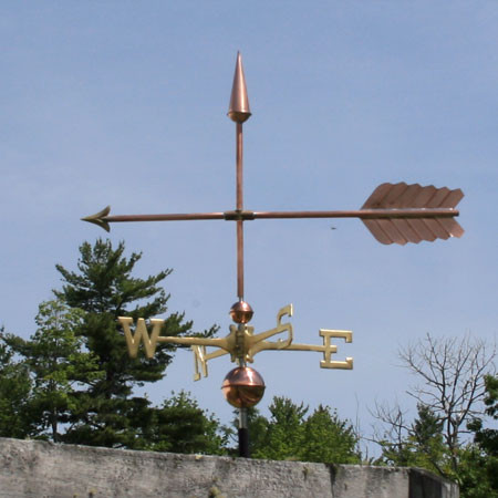 Large Arrow Weather vane