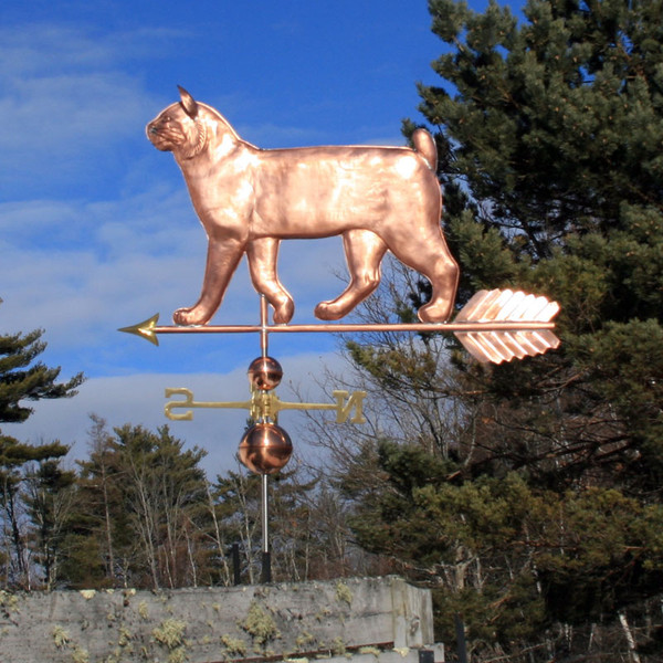 Large Bobtail Cat Weather vane