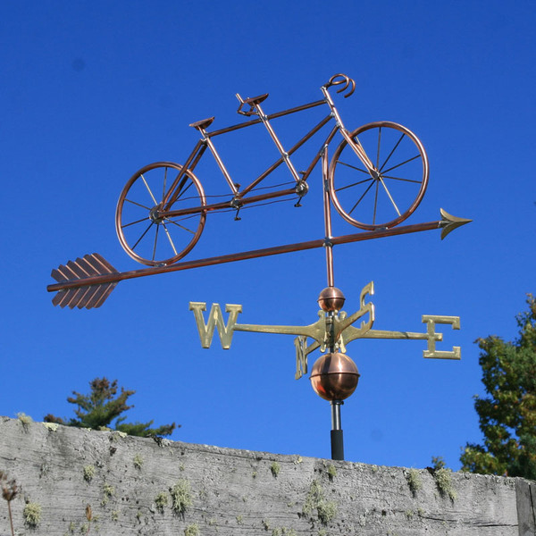 Tandem Bicycle Weather vane