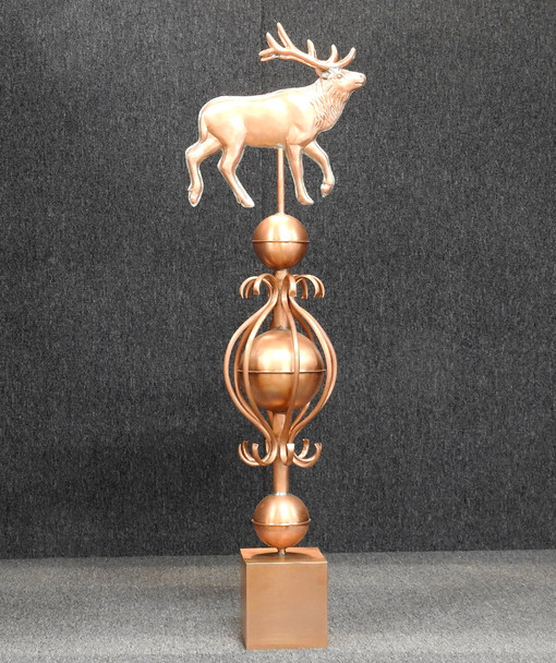 elk colonial finial fence post cap