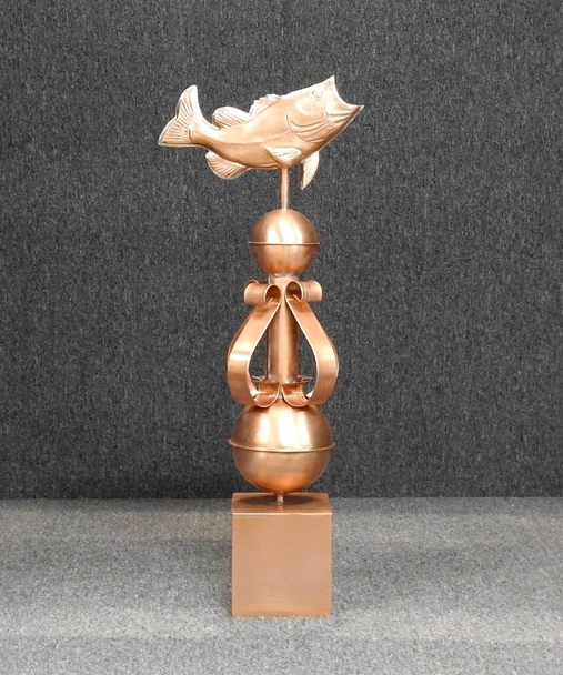 bass victorian finial fence post cap