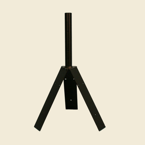 Steel Three Prong Weather vane Mount