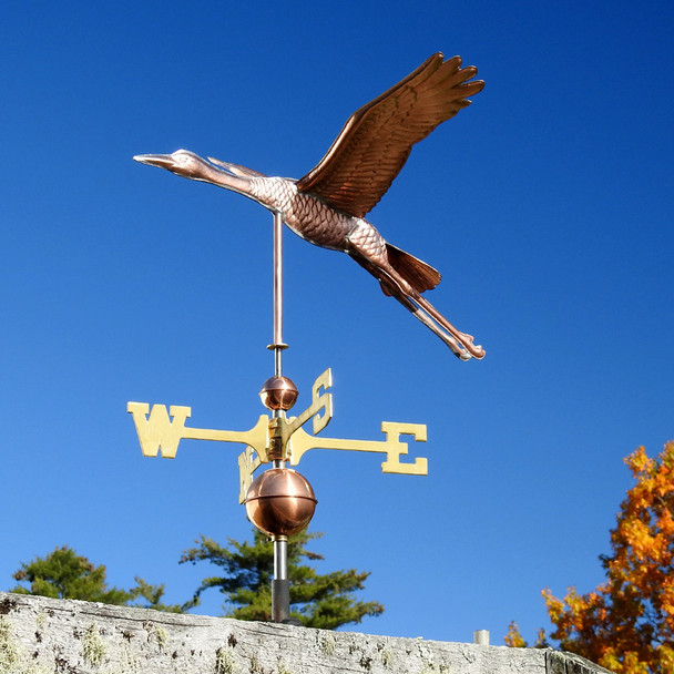 crane weathervane