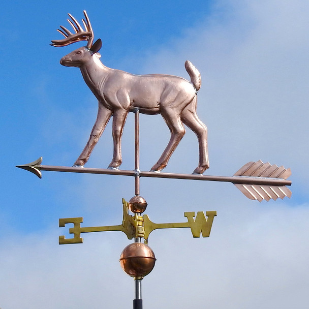 deer weathervane