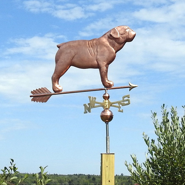 Large Bulldog Weather vane