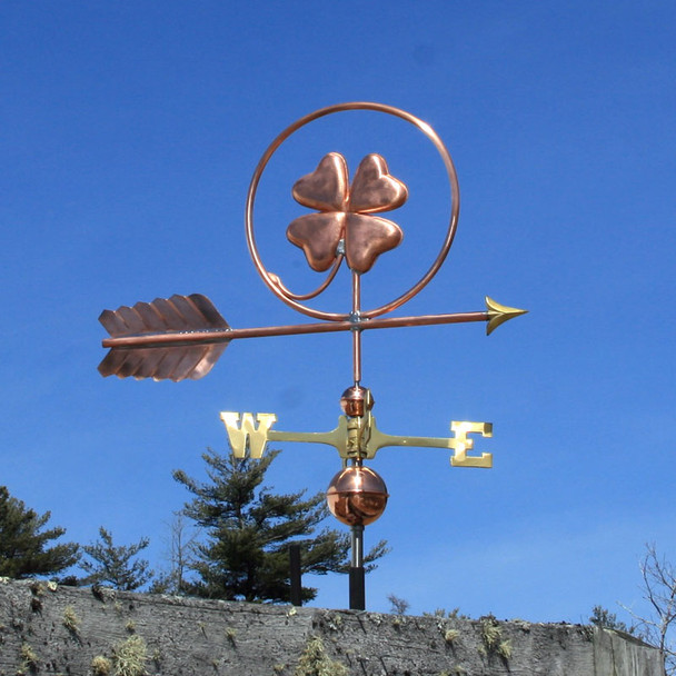 Four Leaf Clover Weather vane