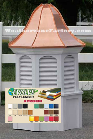 Manchester Maintenance Free PVC Color Cupola