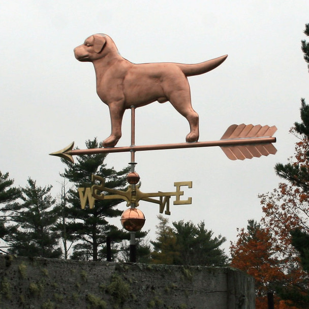 Large Labrador Weather vane