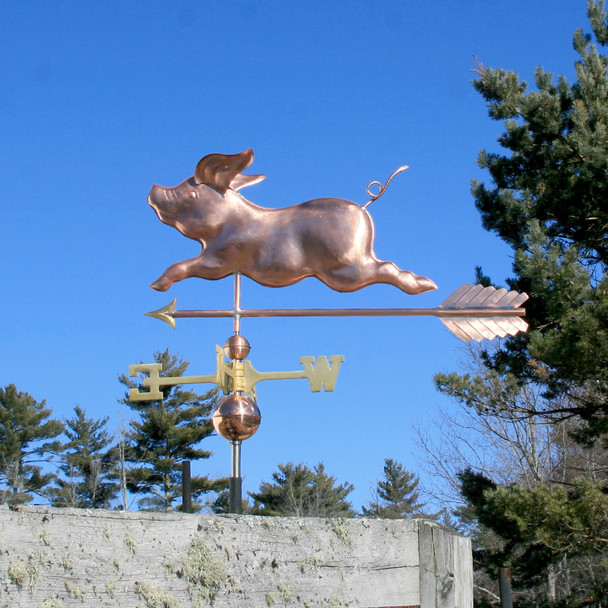 Pig Weather vane