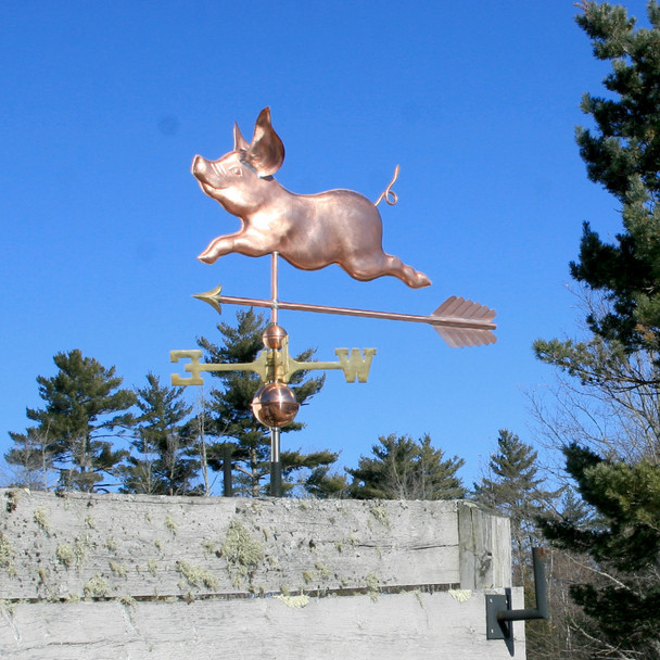 Pig Weather vane