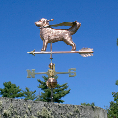 Retriever Silhouette Steel Weathervane main image 1