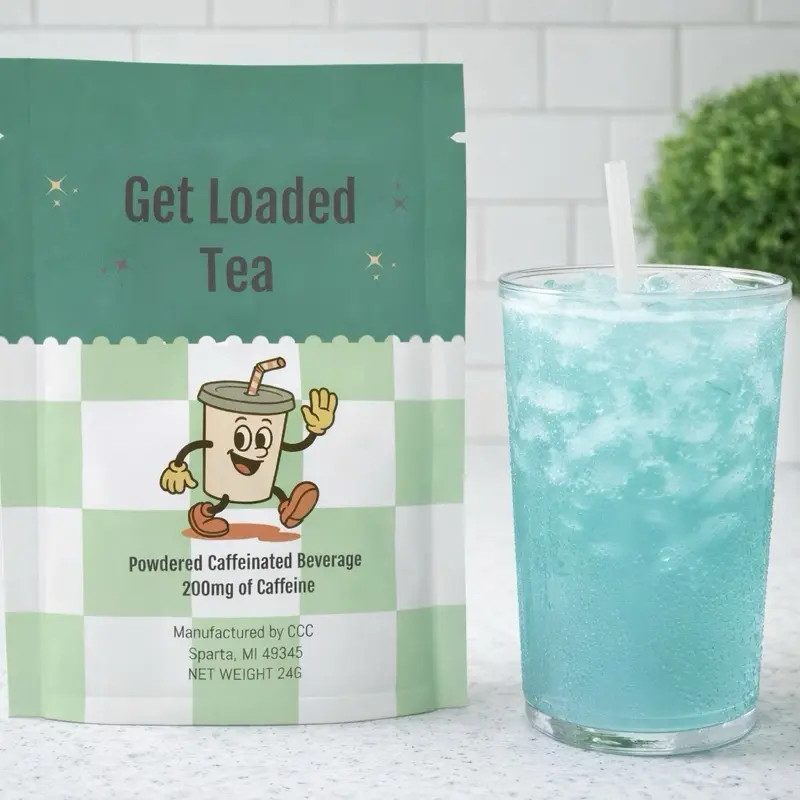 Loaded Tea – Single Packet | 32oz Caffeinated Flavored Hydration Powder ...